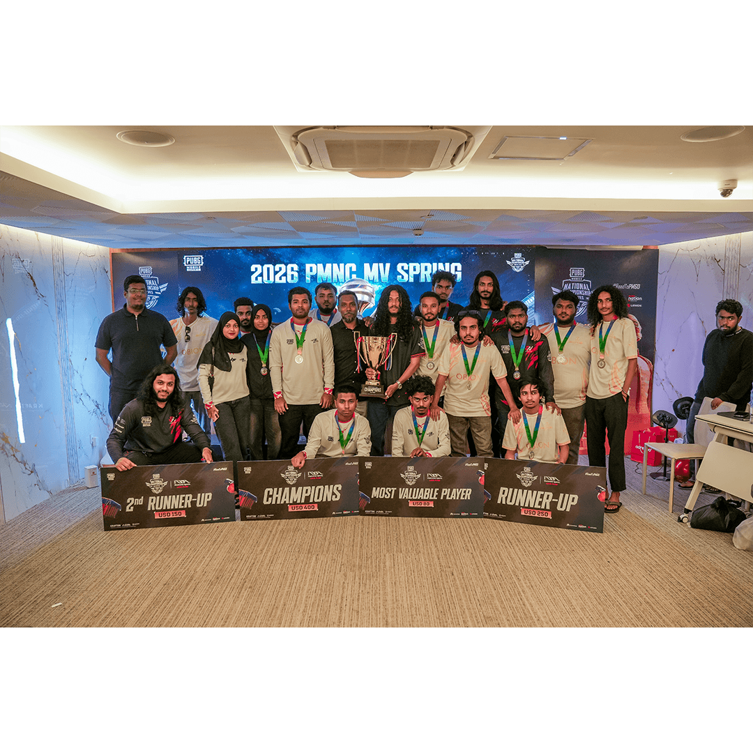PMNC Maldives 2026 — Champions